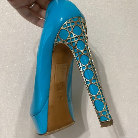 Authentic Dior Platform High Heel Shoes - Picture 2 of 6